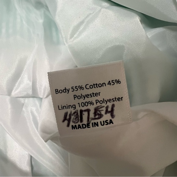 NWOT Lauren James Mint Green Sleeveless Seersucker Dress Size Medium - Picture 11 of 11